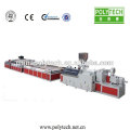 Machine extrudeuse et moule pour faire des bois en plastique profil Extrusion Machine /Co-extrusion de personnalisation